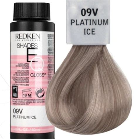 Redken Shades EQ 9V Platinum Ice in 2022 | Redken shades, Redken shades ...