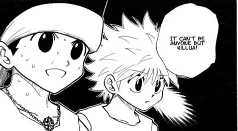 Gon Killua Manga Panels Hxh - pic-smidgen