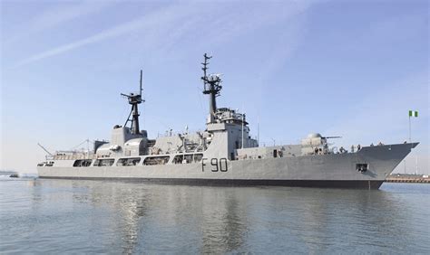 Nigerian Navy warship resumes patrol after two years of grounding ...