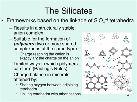 PPT - The Rock Forming Silicate Minerals: Basic Principles PowerPoint ...