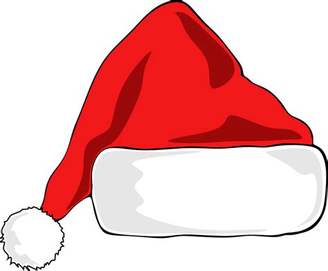 Download Santa Hat, Christmas, Hat. Royalty-Free Vector Graphic - Pixabay