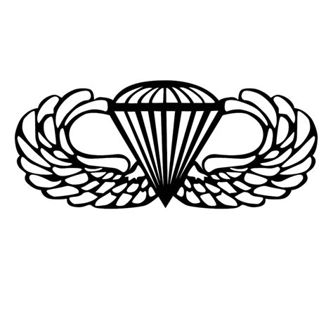 Airborne Parachute Badge / SVG/ PNG/ JPEG/ Instant Download/ - Etsy