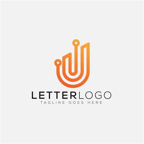 Premium Vector | U logo design template vector graphic branding element