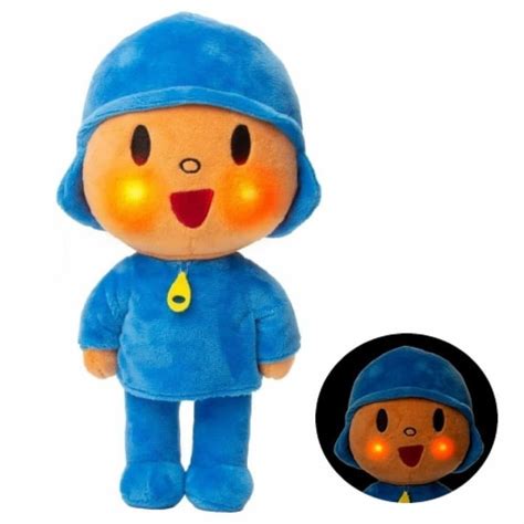 Let's Go Pocoyo Night Light up Plush Doll Childrens TV Show Character ...