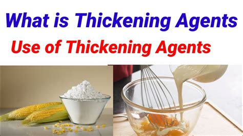 Thickening Agents in cooking || Example of Thickening agents ...