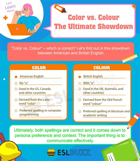 Color vs. Colour: Which One is Correct? Let's Settle the Debate Once ...