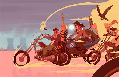 Biker Gang on Behance