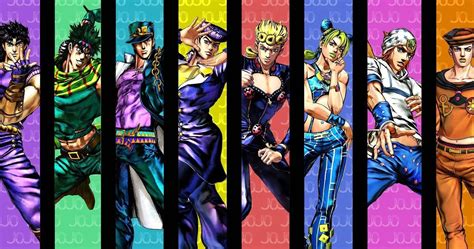 Main Characters In Jojo's Bizarre Adventure, Power Ranked - ®JJBA Merch