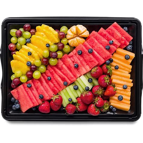 Deli Catering Tray Fruit 16 Inch Square Tray 20-24 Servings - Each ...