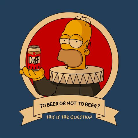 To beer or not to beer | Enrico Ceriani's Artist Shop | Homer simpson ...