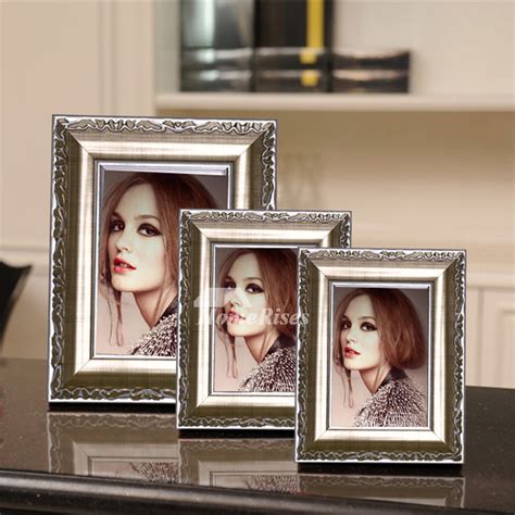 Modern Gold/White 4X6 Plastic Picture Frames Unique Wholesale