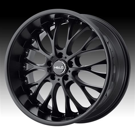 Helo HE890 Satin Black Custom Wheels Rims - Helo Custom Wheels Rims ...