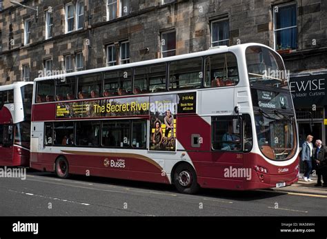 A Lothian bus in Edinburgh, Scotland, UK Stock Photo - Alamy