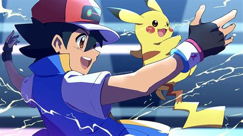 Pokemon Ash Pikachu