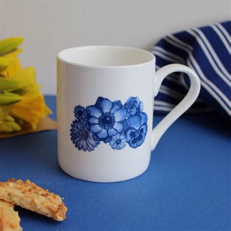 Floral Mini Mug By Lucy Green Designs | notonthehighstreet.com