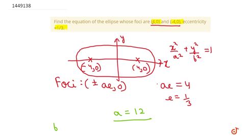 How To Find Equation Of Ellipse With Vertex And Focus - Tessshebaylo