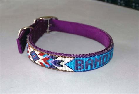 Beaded dog collars by Deesbeadeddogcollars on Etsy