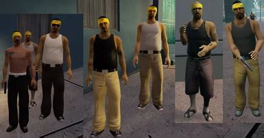 Vagos Gang Outfit Variations Redesign at Grand Theft Auto: The Trilogy ...