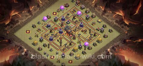 Best War Base TH10 with Link, Anti Everything - Town Hall Level 10 CWL ...