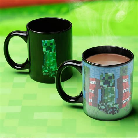 MINECRAFT - Creeper - Heat Change Mug : ShopForGeek.com: Mug Paladone ...