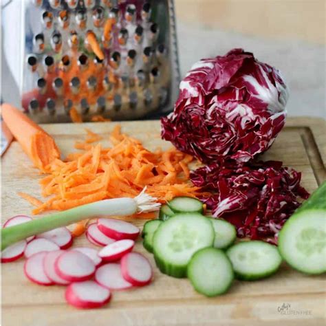 Fresh Green Garden Salad with Simple Herb Vinaigrette