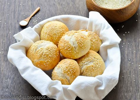 Sesame Seed Hamburger Bread Buns