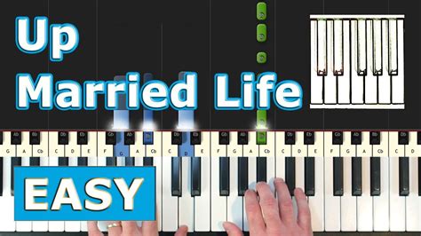 Married Life - Up - Piano Tutorial EASY - Sheet Music (Synthesia ...