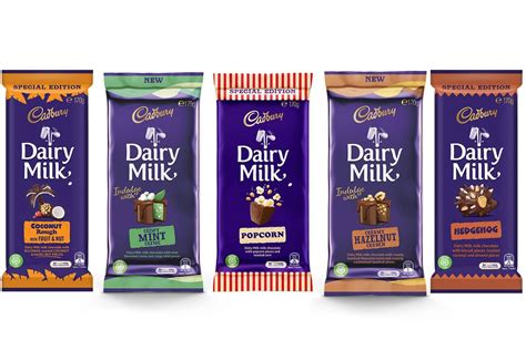 Cadbury adds five new chocolate flavours to their Dairy Milk range ...