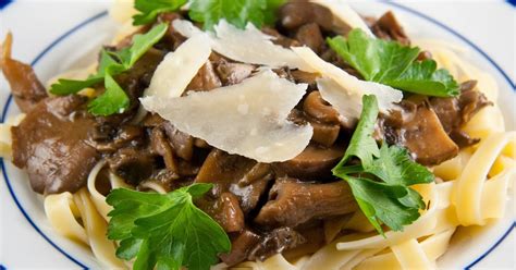 Recipe: Linguine with mushrooms - Great Food Recipes Online