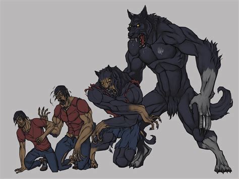 Werewolf Transformation | Werewolf art, Werewolf drawing, Character art