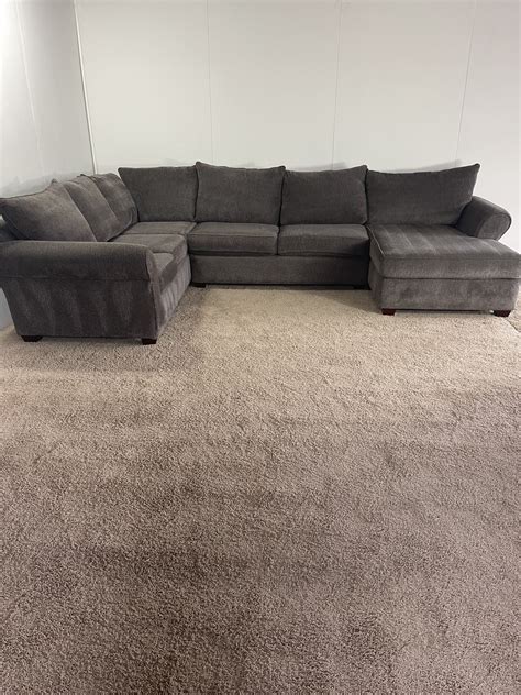 3-Piece Sectional - Gray - OneUp Furniture