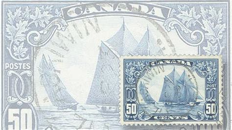 Canada 50¢ 'Bluenose' stamps perform well at Eastern Auctions sale