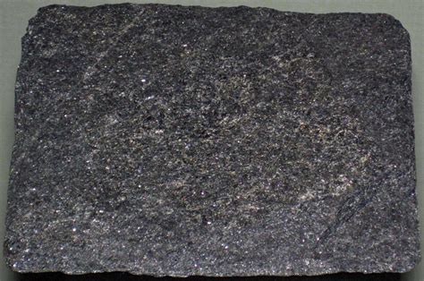 Hornblende schist (Manhattan Island, New York State, USA) - a photo on ...