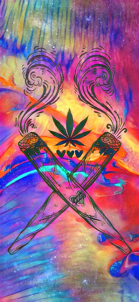 Pin On Weed | Hippie painting, Weed wallpaper, Trippy iphone wallpaper