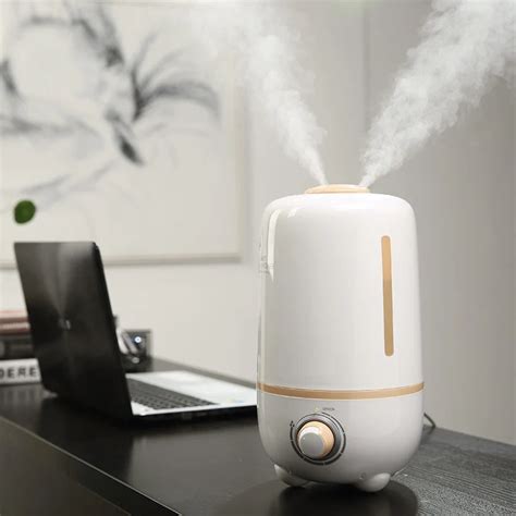 4L aroma humidifier double mist outlet ultrasonic humidifier home ...