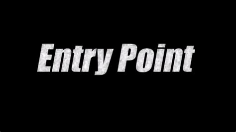 Entry Point | Unofficial Trailer 2019 - YouTube