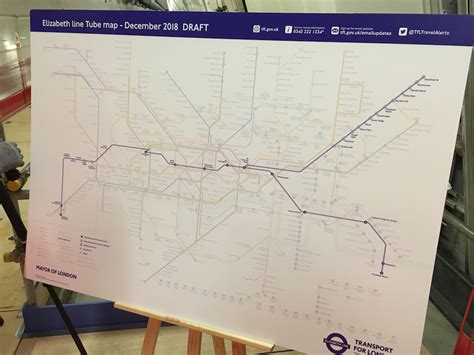 A First Look At The Tube Map, With Added Crossrail | Londonist