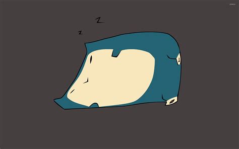 Snorlax sleeping - Pokemon wallpaper - Game wallpapers - #52347