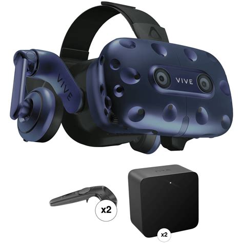 HTC Vive Pro VR Headset Kit with Two Vive Controllers & Two Base