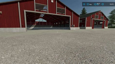 Placeable Large Sheds v1.0 | FS22 Mod Download