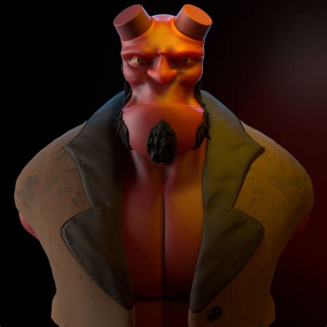 ArtStation - HellBoy Fanart | Resources