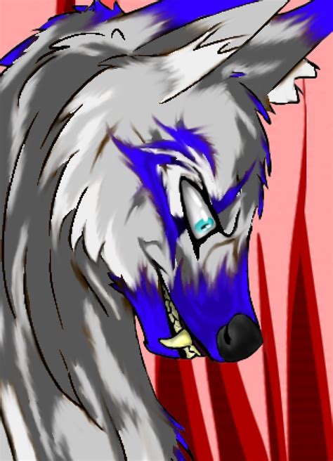 The Blue Moon Wolf by Snowfeather48 on DeviantArt