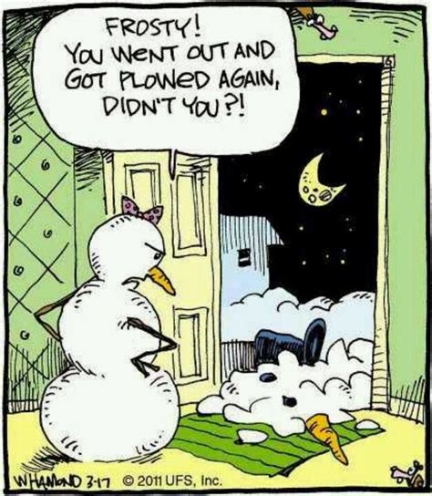 Funny Winter Snowman Cartoons ~ Funny Joke Pictures