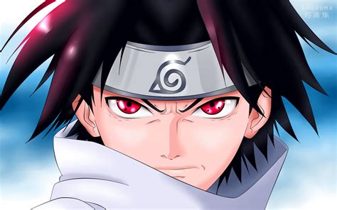 Sasuke Uchiha, Red Eyes, Ninja Sharingan, Manga, Naruto - Sasuke Uchiha ...