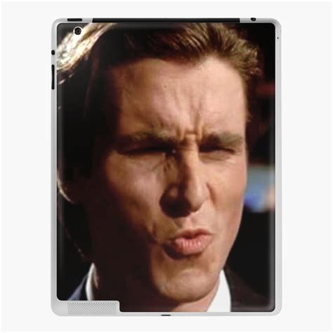 "Patrick Bateman Ooh Face Meme" iPad Case & Skin for Sale by neatcookie ...