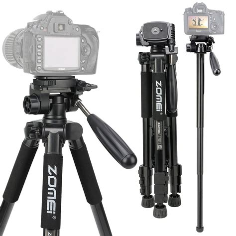 Professional Camera Tripod DSLR Tripod for Travel, Super Lightweight ...