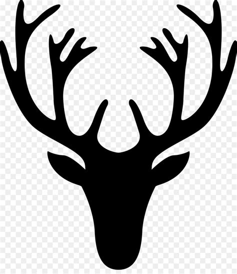 deer antlers clipart black and white 20 free Cliparts | Download images ...