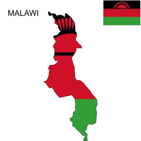 Malawi Flag Map and Meaning | Mappr