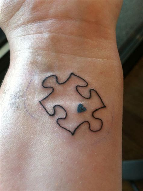 Puzzle Piece Tattoos Designs, Ideas and Meaning - Tattoos For You