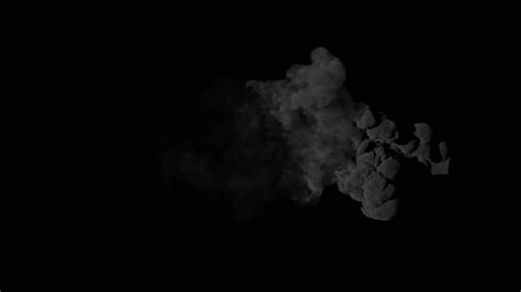 Black Smoke Overlay - Stock Motion Graphics | Motion Array